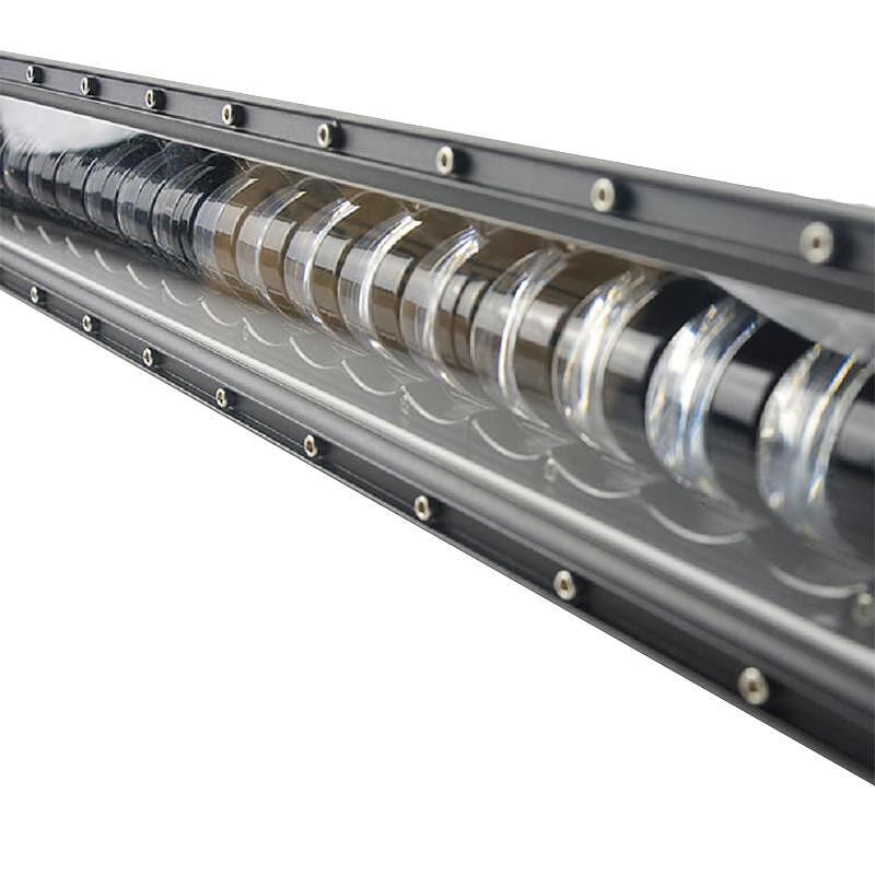 10D 42.5см 96W LED LIGHT BAR с лупи, Hi/Lo Основна и габаритна светлина, прав led лайт бар
