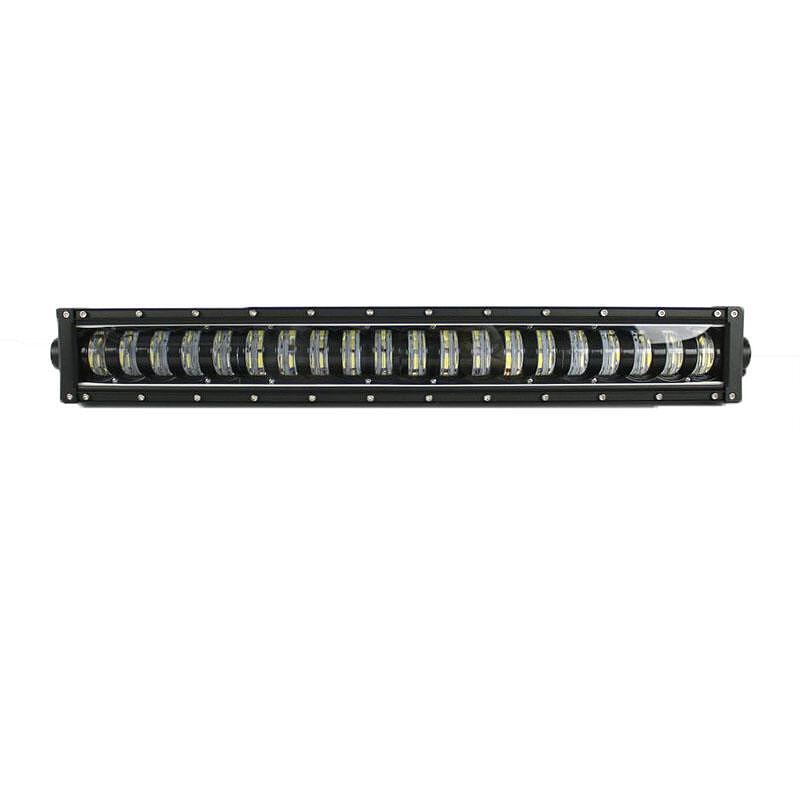 10D 63см 160W LED LIGHT BAR с лупи, Hi/Lo Основна и габаритна светлина, прав led лайт бар