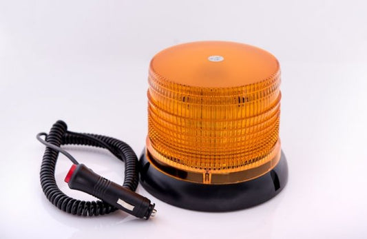32 Led  Сигнална лампа, аварийна, маяк, буркан 12V 24V с магнитна база