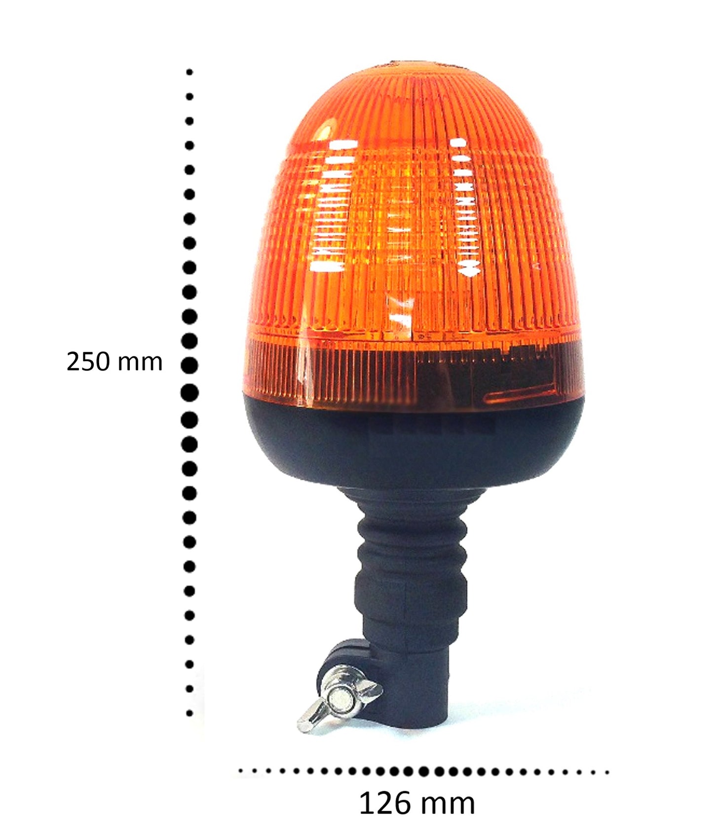 LED Аварийна/сигнална лампиа Маяк буркан 12/24V