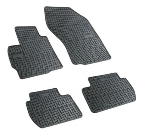 Гумени стелки за Тойота Авенсис Toyota Avensis II 2003 - 2009, Комплект висококачествени Frogum