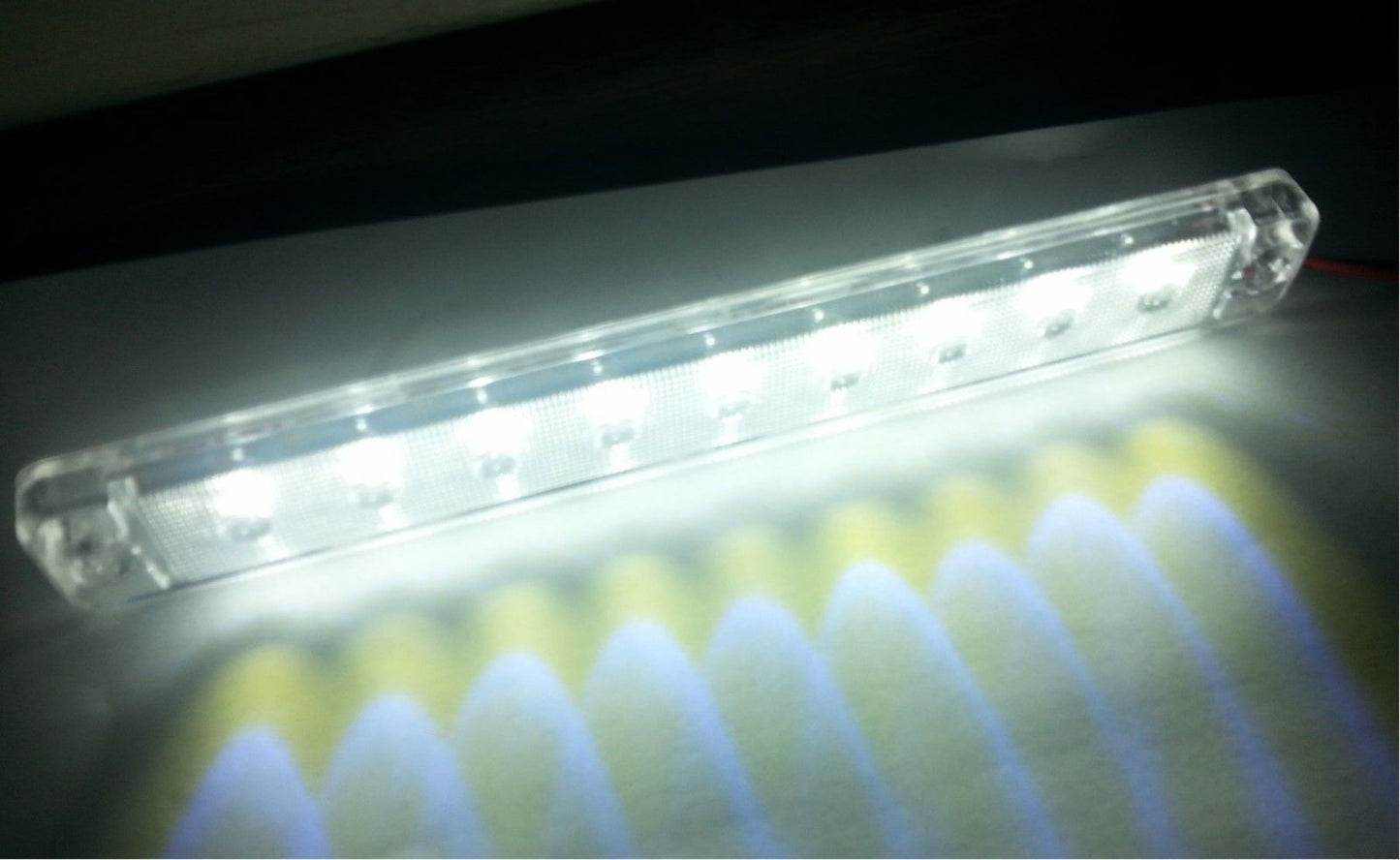 9 LED 12V БЯЛ МАРКЕР СВЕТОДИОДЕН ГАБАРИТ
