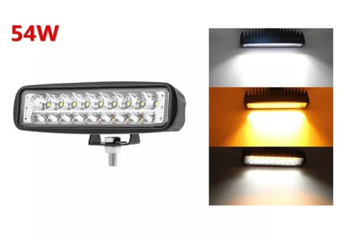 15.5 См 54W Мощен Led Бар Led Халоген Лампа Прожектор с Мигач 12V 24V