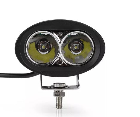 9.8 См 20W Led Диоден Фар Прожектор Халоген Джип Мотор 4X4 12V 24V 1800 Лумена