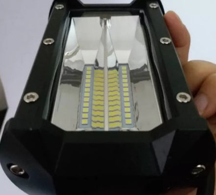 13 См 72W Мощен Led Диоден Бар 24 Led Халоген Лампа Прожектор 12V 24V