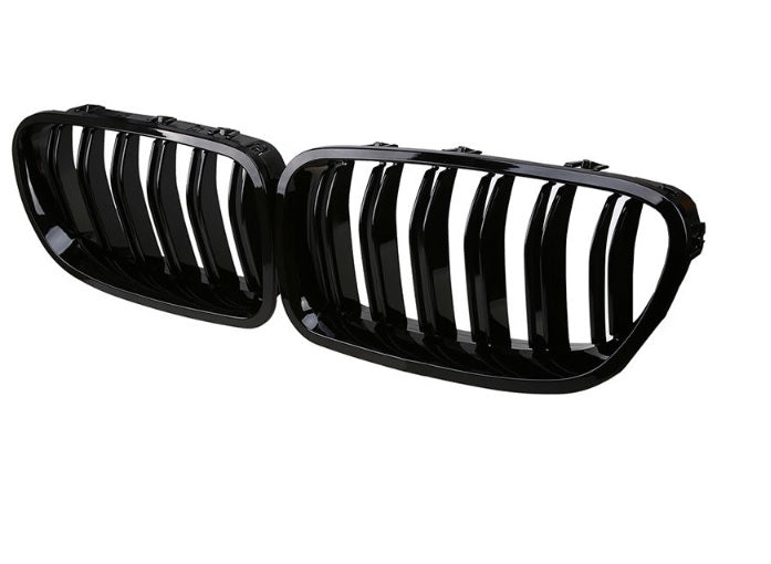 Бъбреци Решетки За БМВ BMW F10 F11 Черен Гланц Лак М5 Тип Сled 2010