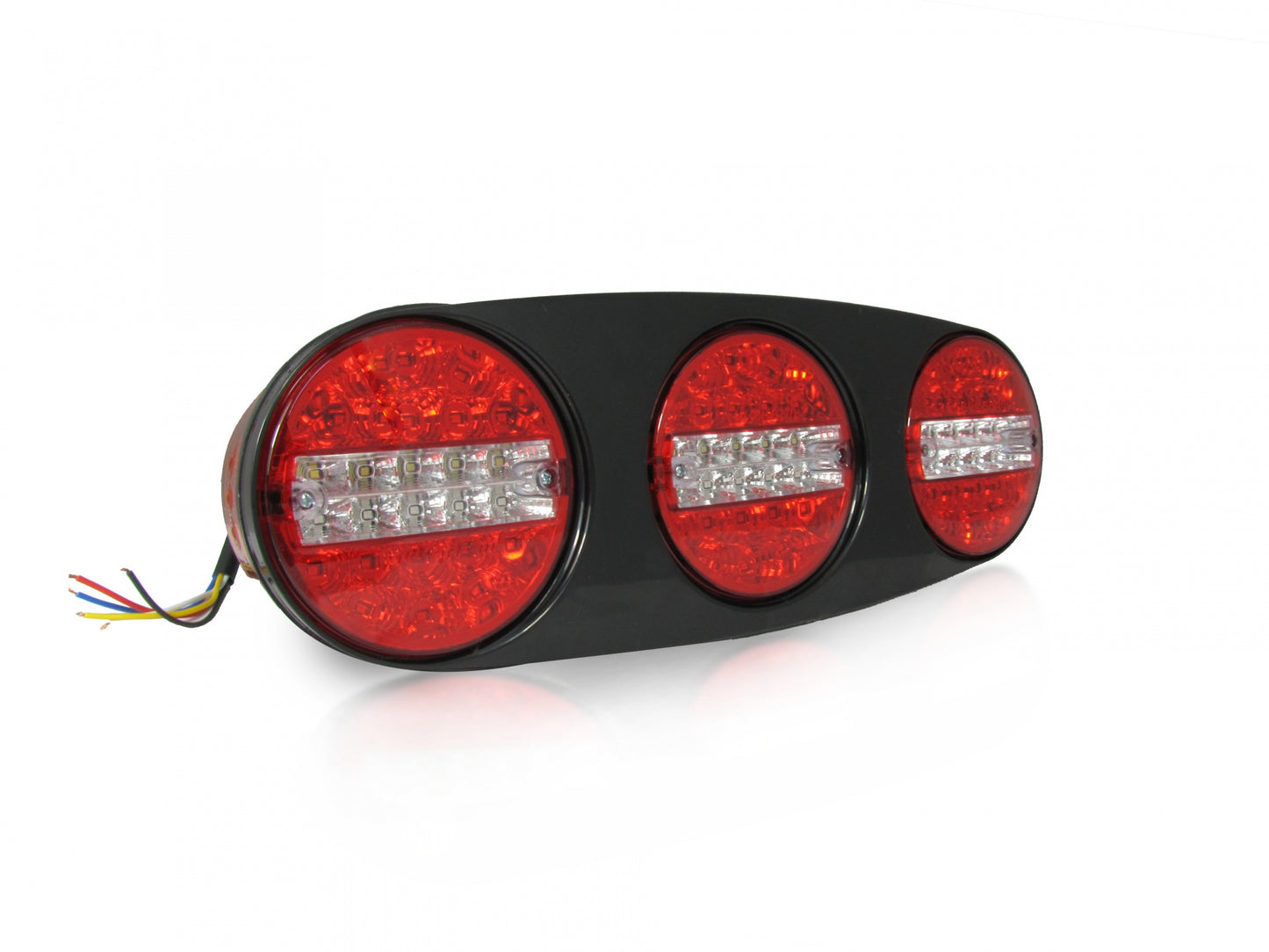 Комплект 12V - 24V Led  Тройни Диодни Стопове - Комбинирани Стоп, Габарит, Мигач, Задна Светлина