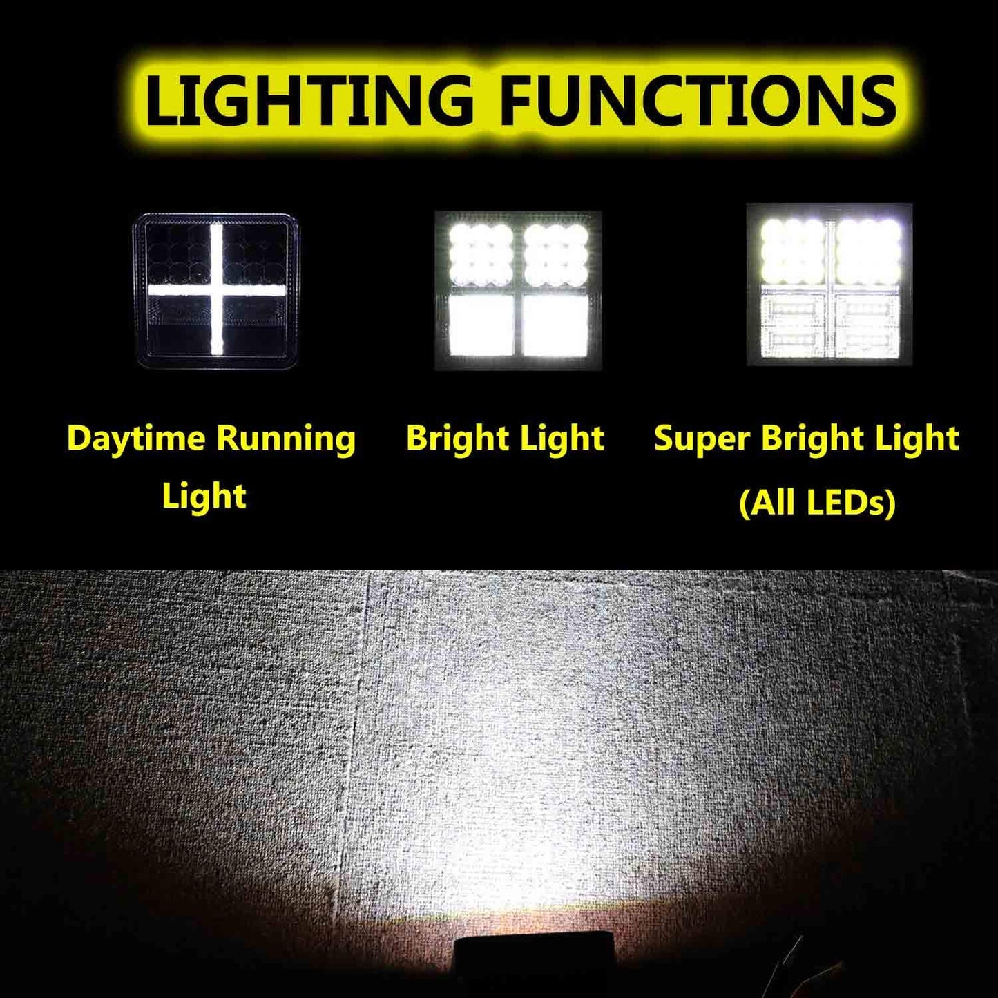 LED фар 162W 12V/24V