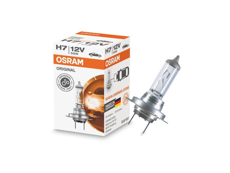 1бр. Халогенна крушка Osram H7 Original 12V, 55W, PX26d