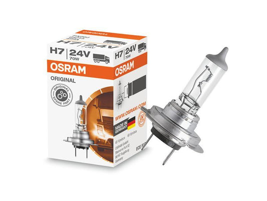 1бр. Халогенна крушка Osram H7 Original 24V, 70W, PX26d