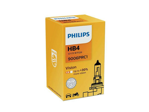 1бр. Халогенна крушка Philips HB4 Vision 12V, 55W, P20D