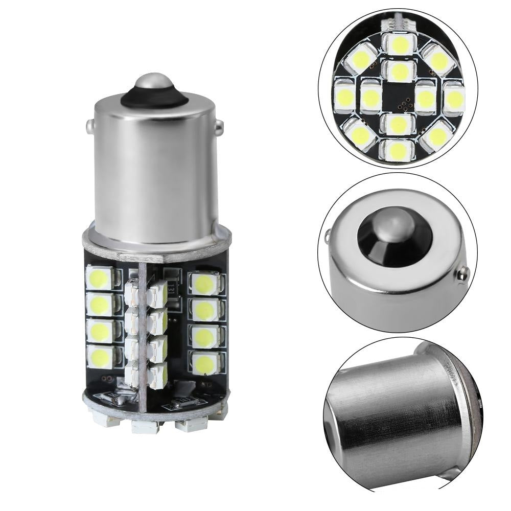 LED  Крушки, 44 SMD, Canbus, 1156 (P21W), 12V, Бяла Светлина