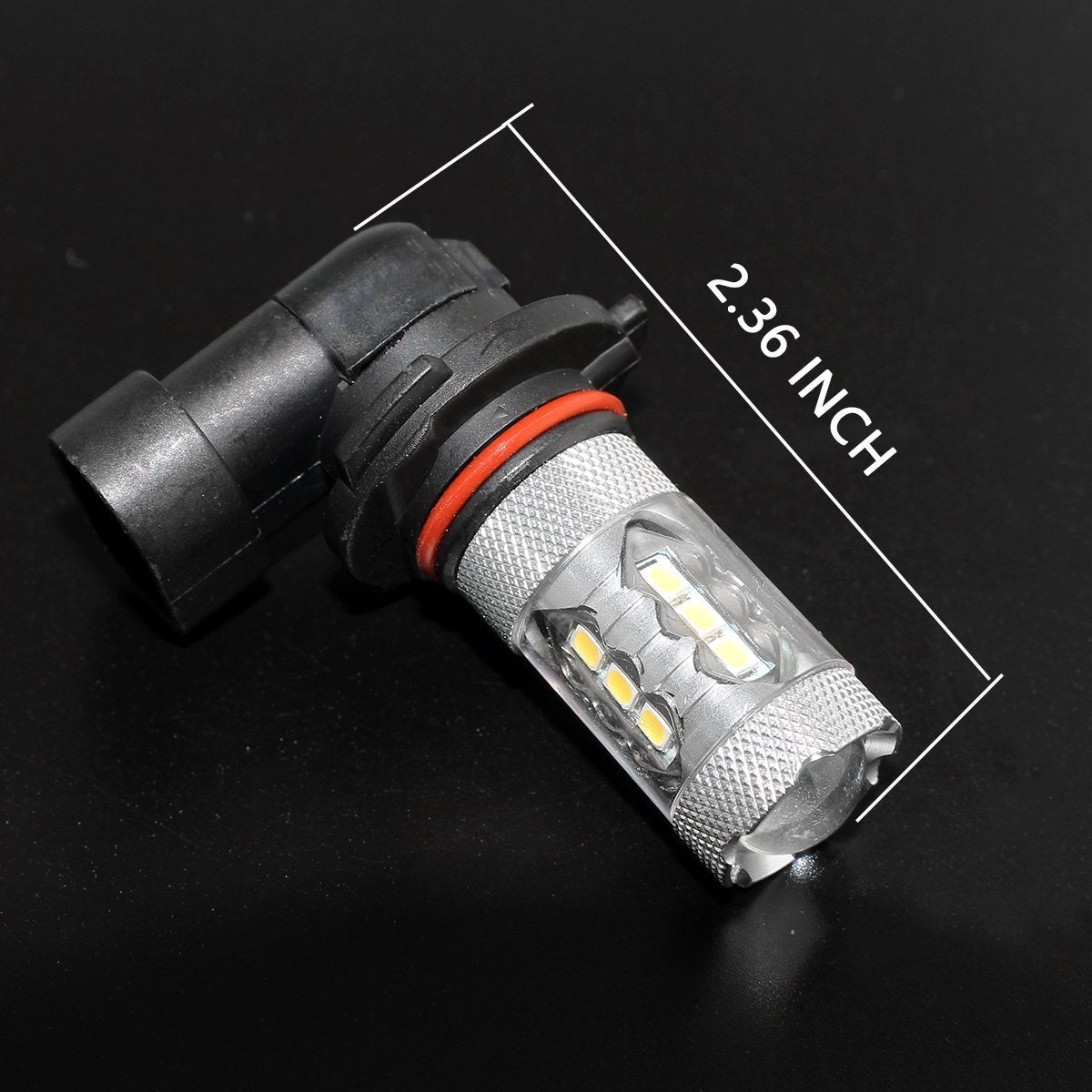 2 броя Hb4 ХБ4 9006 LED Диодни Крушки С Лупа За Халогени
