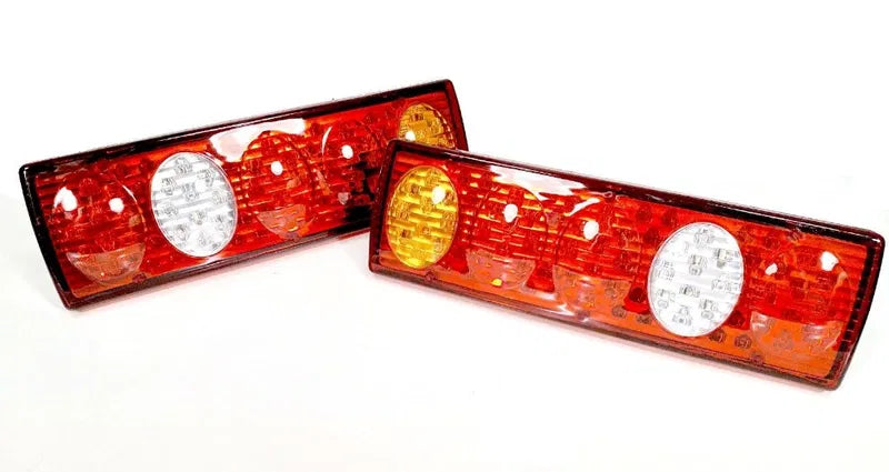 Комплект Диодни LED  стопове 12V - 410mm x 130mm x 60mm - подходящи за Бус Камион Тир Ремарке Караванa