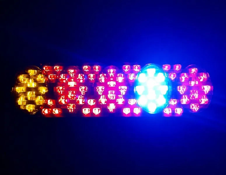 Комплект Диодни LED  стопове 12V - 410mm x 130mm x 60mm - подходящи за Бус Камион Тир Ремарке Караванa