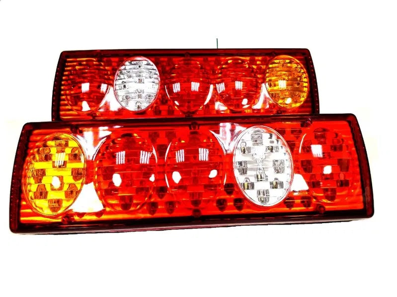 Комплект Диодни LED  стопове 12V - 410mm x 130mm x 60mm - подходящи за Бус Камион Тир Ремарке Караванa