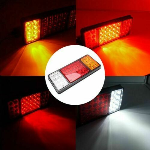 Комплект LED Диодни Стопове, Стоп, Задни светлини с 4 Функции, 12V, 31,5 cm x 13,5 cm Подходящ за ремаркета, каравани, селскостопански превозни средства и др