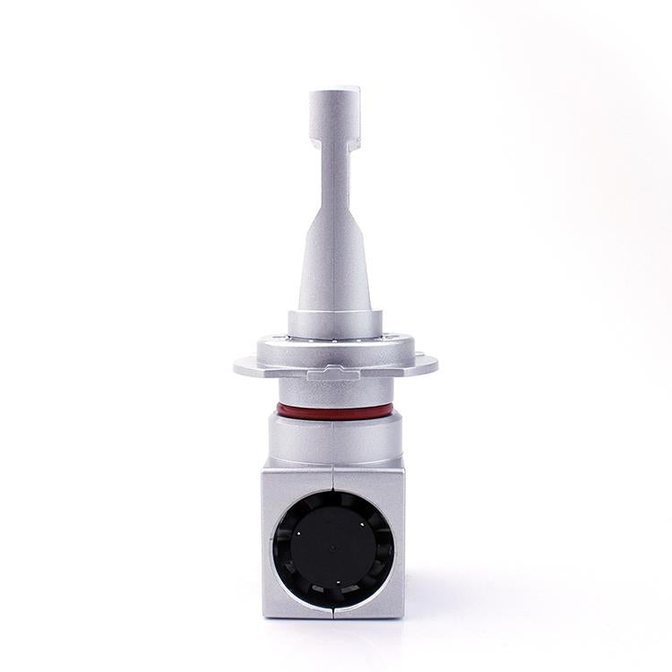 Комплект Умалени Мини LED Диодни Крушки М3 H7 Х7 12V 24V 50W 5000lm за Трактори Мотоциклети Мотори Автомобили