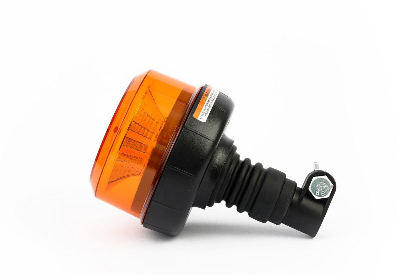 LED  Диодна Аварийна Сигнална Лампа Маяк Буркан 12/24V , Блиц, Slim, E-Mark, 12 SMD