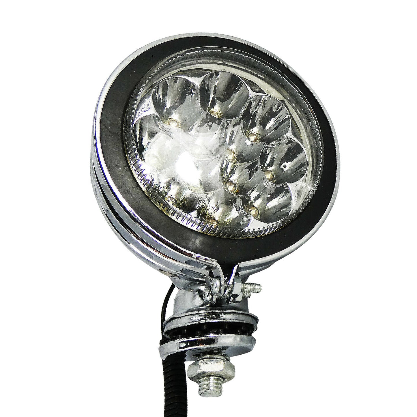1 БРОЙ LED 4  100 мм Led Диоден Фар Прожектор Халоген За Джип Мотор 12V