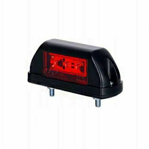 LED  Габарит, 6 SMD Диода, 12V - 24V, За Вертикален Монтаж, Червена и Бяла Светлина, Е-Mark Е9