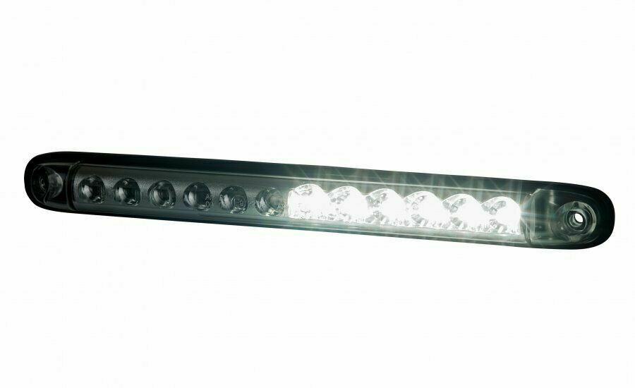 LED  Мултифункционална Светлина, Червена - Габарит, Стоп и Бяла - Заден Ход, 12V - 24V, E-Mark