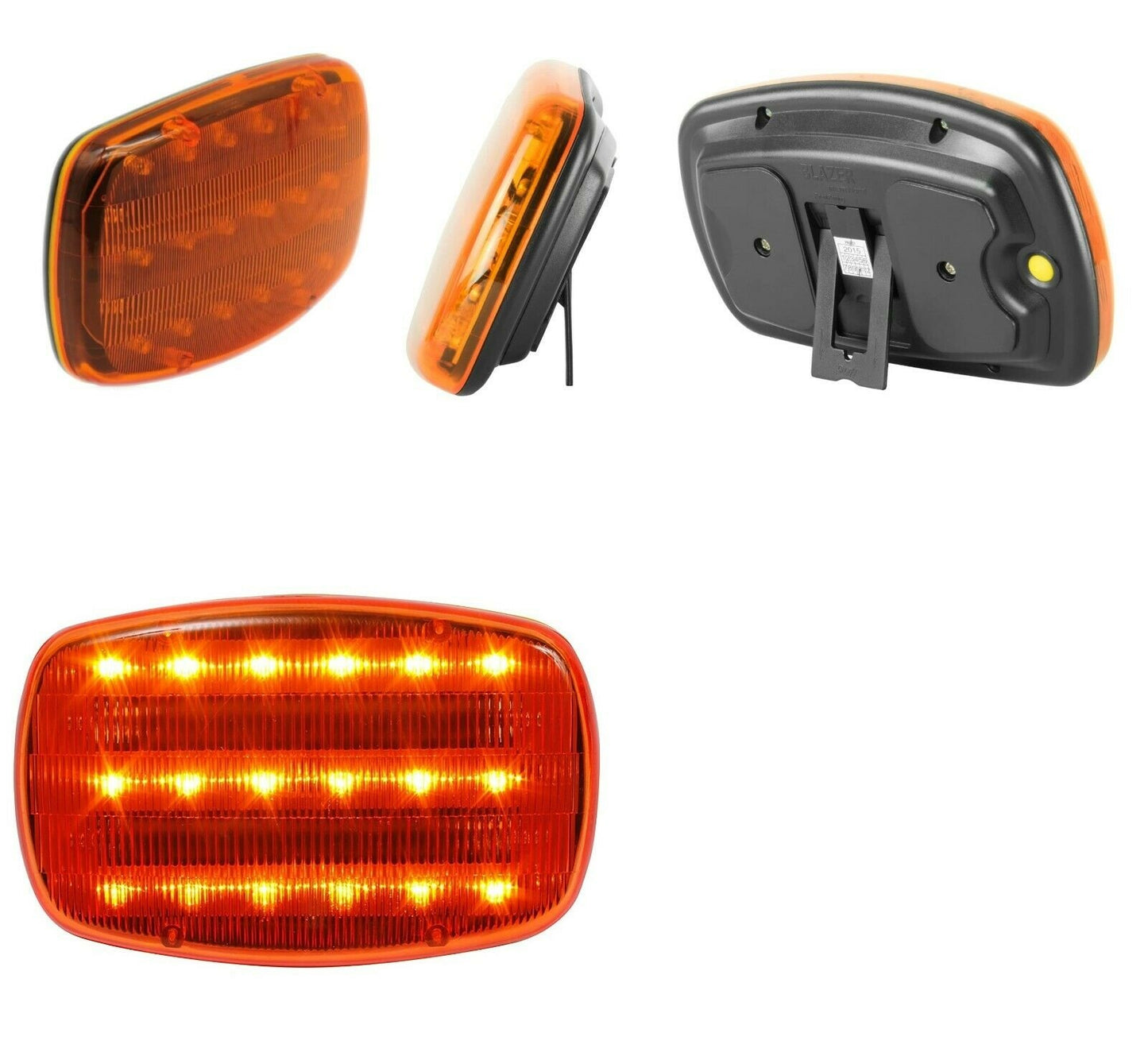 LED Аварийна/сигнална лампиа Маяк буркан с магнит 12/24V