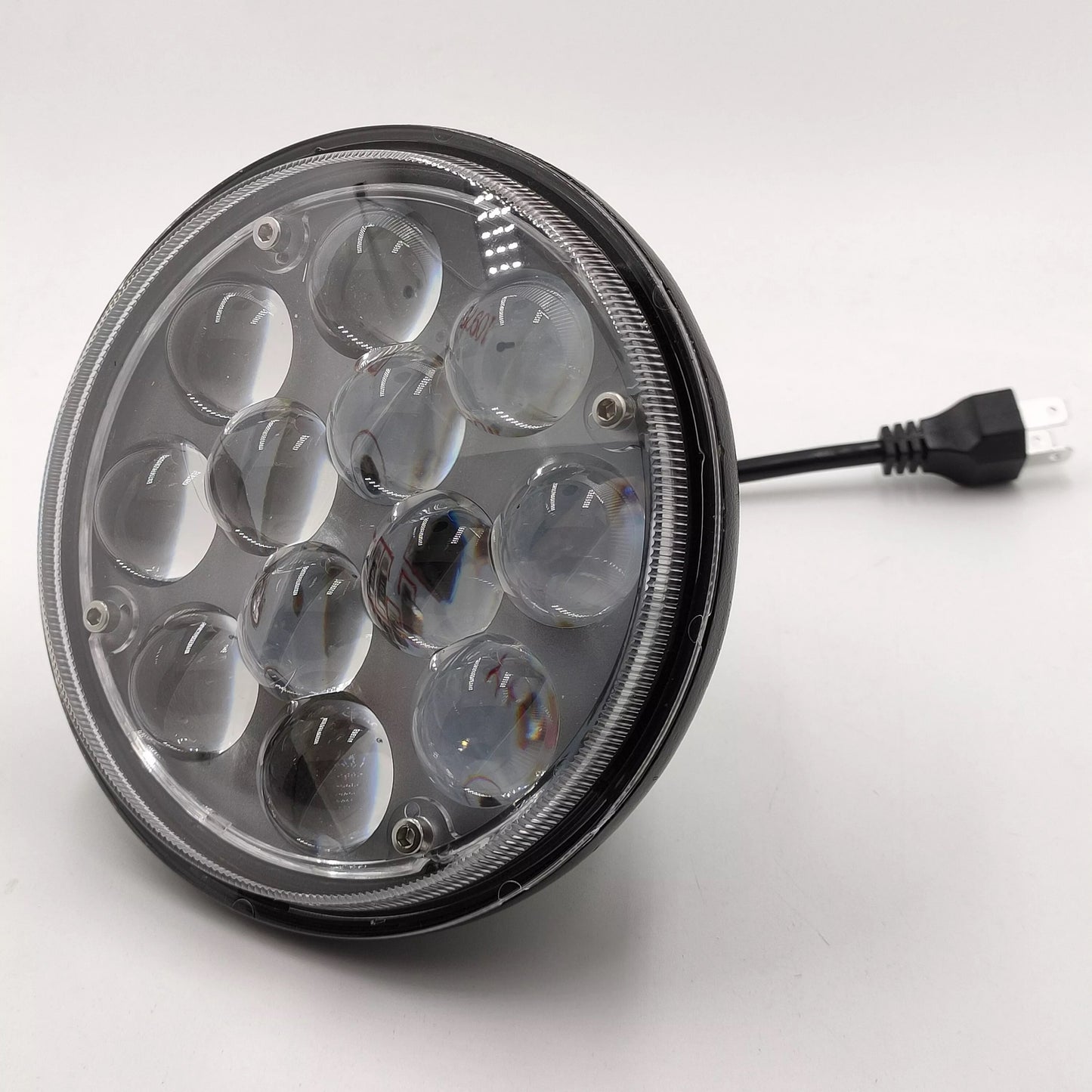 14.5 см LED 5D 36W Универсален прожектор фар лампа халоген с къси / дълги светлини за мотоциклет автомобил офроуд бус ван камион трактор комбайн багер къси/дълги 12V-24V 5,7 инча