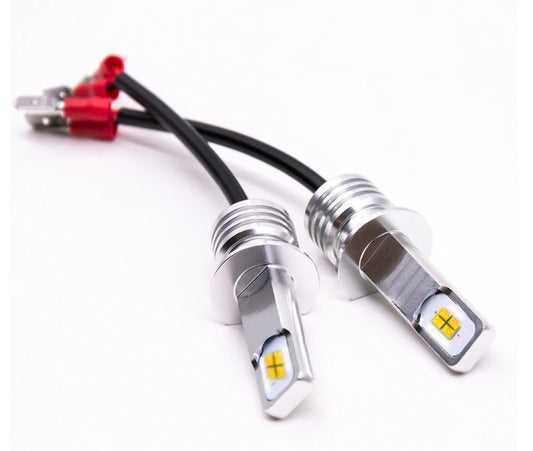 Комплект от 2 броя LED крушки за фарове H1 Х1 12V-24V Бели 6000k