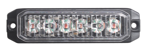 6 LED Блиц Светлина Мигаща Аварийна Лампа За Пътна Помощ Жълта 12V - 24V