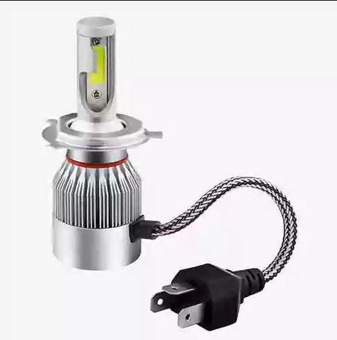 Комплект от 2 броя LED диодни крушки за фар фарове H4 Х4 12V 36W