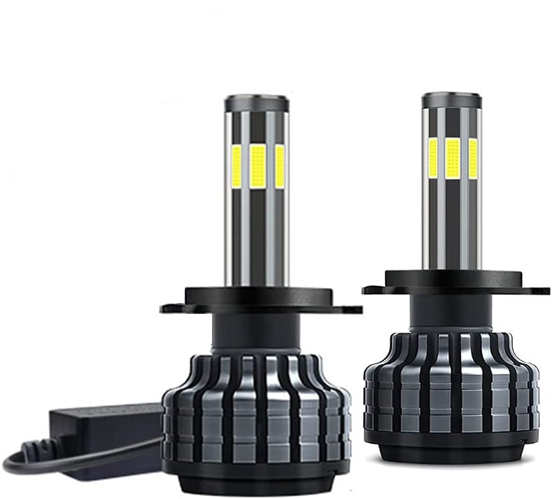 Комплект 360° градуса COB LED диодни крушки H7 Х7 12V 80W 16000 lm за фарове Canbus без грешки