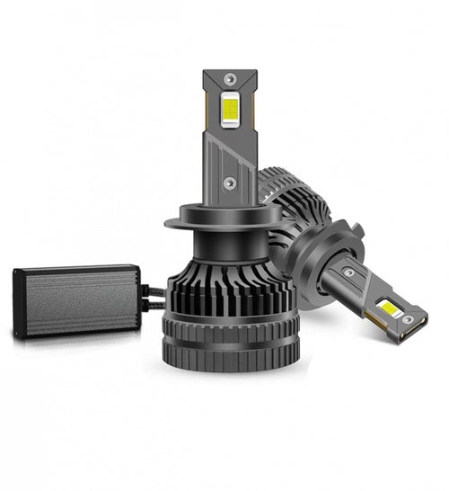 Комплект от 2 броя LED диодни крушки H7 Х7 12V 120W 13000lm за фарове Canbus без грешки 6000К