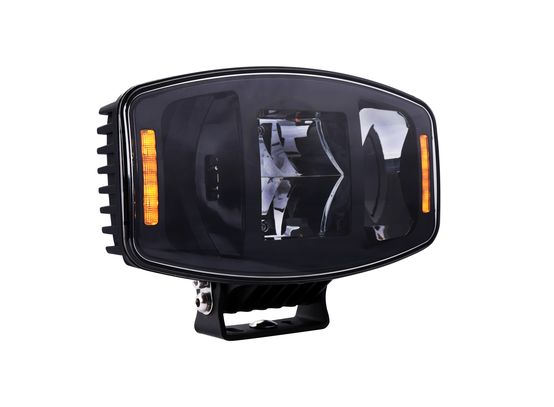 LED Високомощен диоден фар халоген лампа 12V - 24V бяло-жълто 247 см за камиони трактор земеделски машини и др