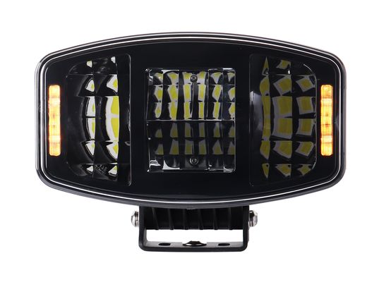 LED Високомощен диоден фар халоген лампа 12V - 24V бяло-жълто 247 см за камиони трактор земеделски машини и др