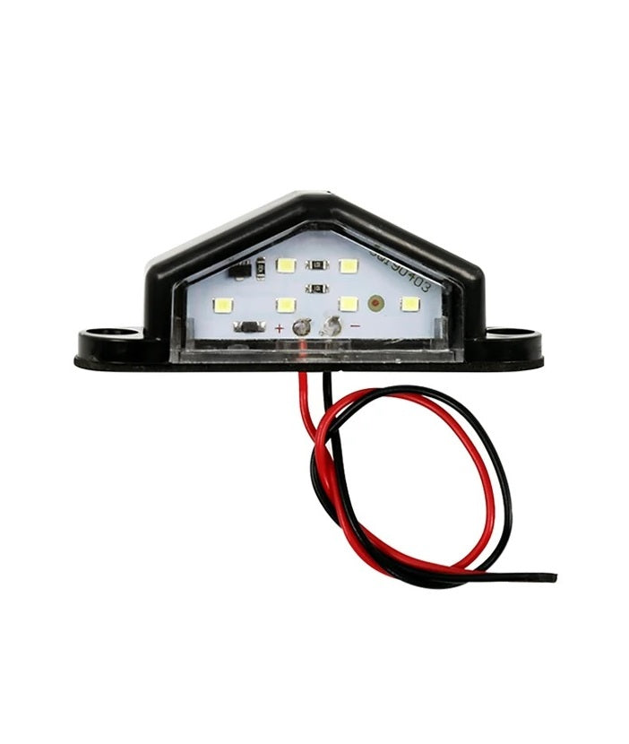 12V LED Диодно осветление за заден регистрационен номер за Автомобил Камион Бус Ремарке Каравана и др.