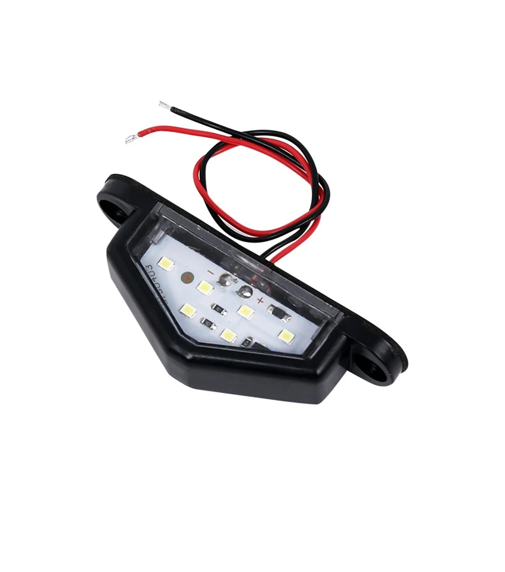 12V LED Диодно осветление за заден регистрационен номер за Автомобил Камион Бус Ремарке Каравана и др.