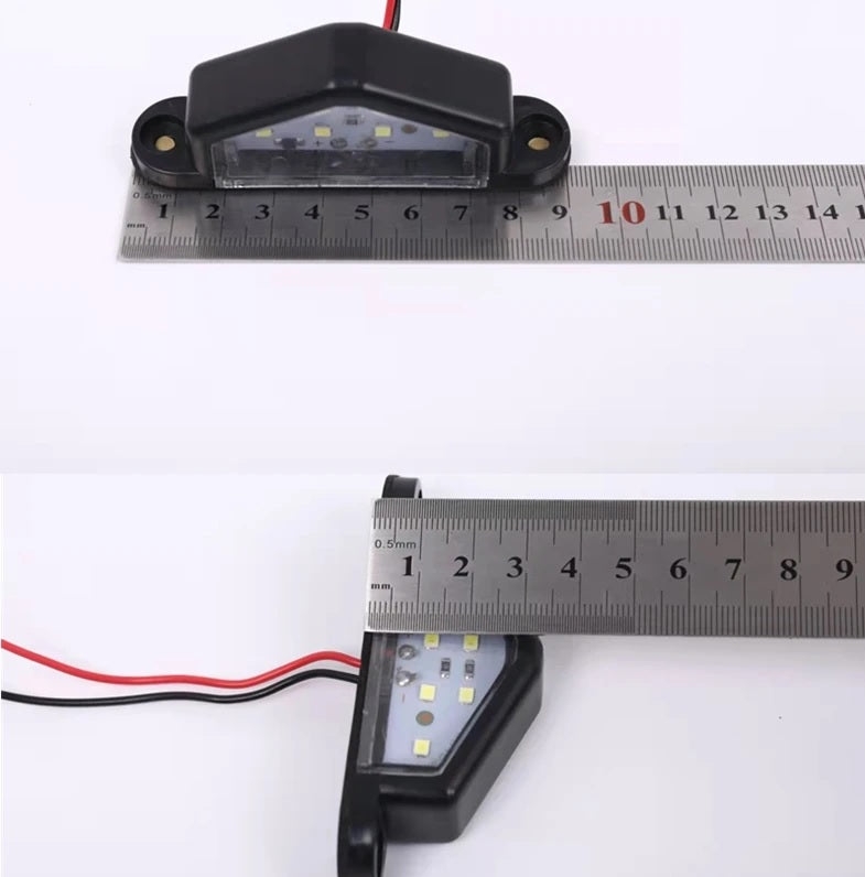 12V LED Диодно осветление за заден регистрационен номер за Автомобил Камион Бус Ремарке Каравана и др.