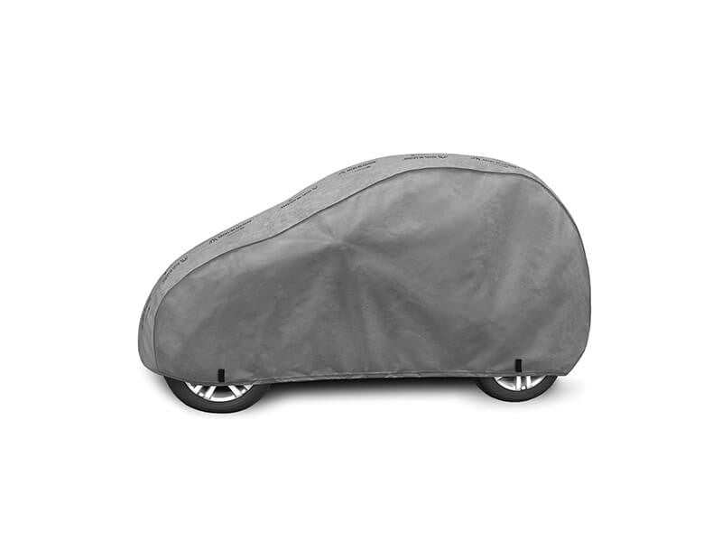 Висококачествено Покривало Kegel серия Mobile Garage размер S1 за хечбек 250-270см x 134-143см, сиво