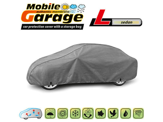 Висококачествено Покривало Kegel за Седан Sedan Автомобил Серия Mobile Garage размер L 425- 475см х 126 - 136см