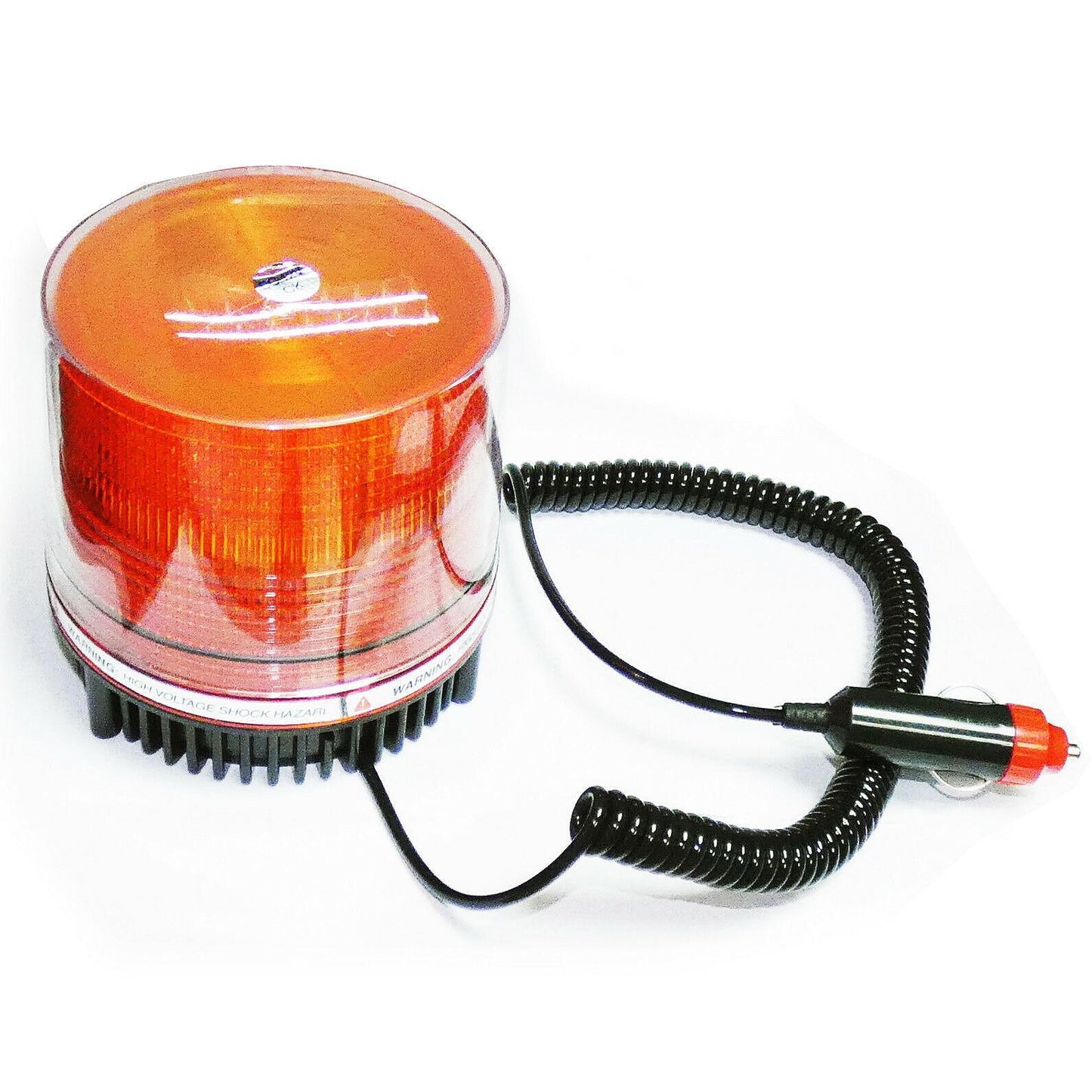 26 Led 8W Сигнална лампа, аварийна, маяк, буркан 12V с магнитно или болтово закрепване, 9лъча