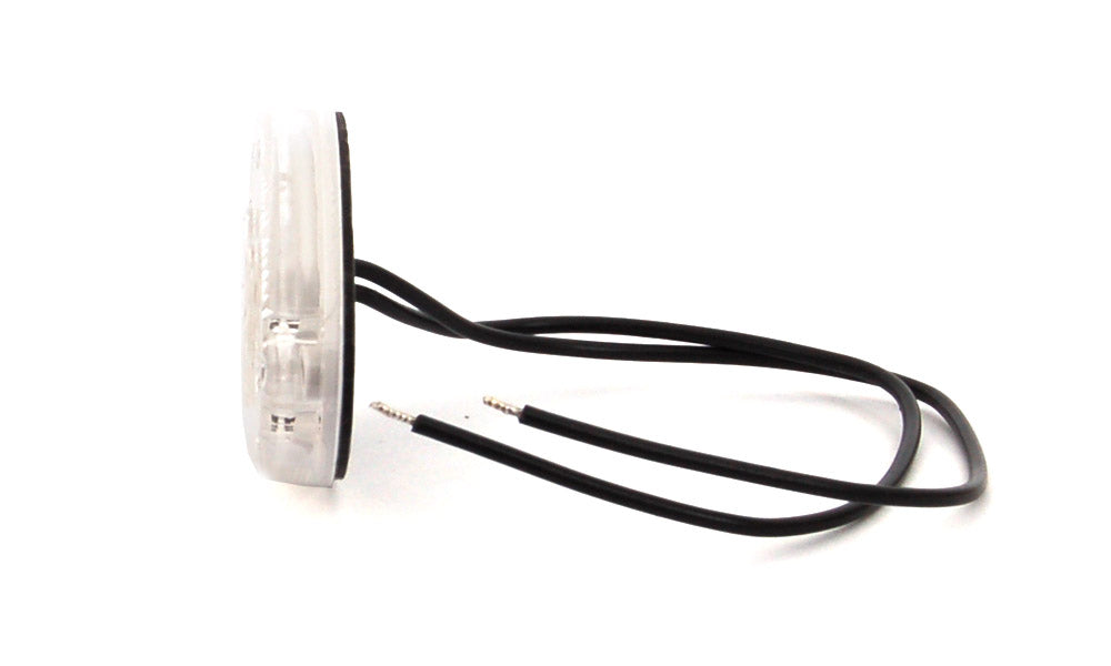 LED Светодиоден Габарит, Бял, Е-Mark, 12V-24V