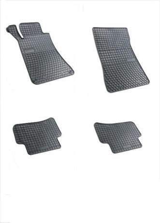 Комплект гумени стелки за Мерцедес С класа Mercedes C class W203