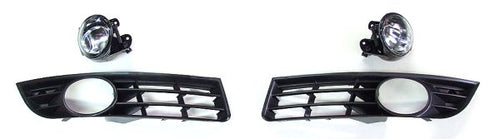 Комплект Решетки и Халогени за Фолксваген Пасат Б6 3Ц Volkswagen VW Passat B6 3C 2005-2010