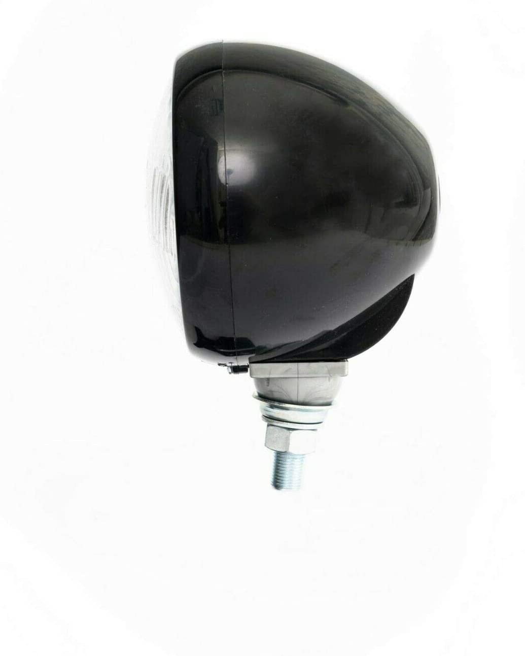 Фар, Халоген, Универсален, Кръгъл, Черен Корпус, Метал и Стъкло, Ø12см,