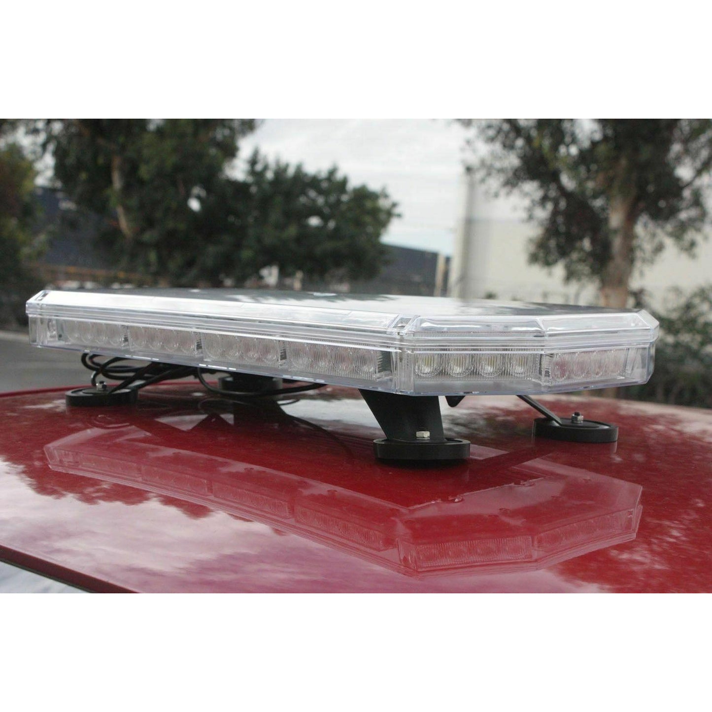 60см 168W LED Аварийна сигнална лампа (буркан) с магнити, 16 режима на работа, 12/24V