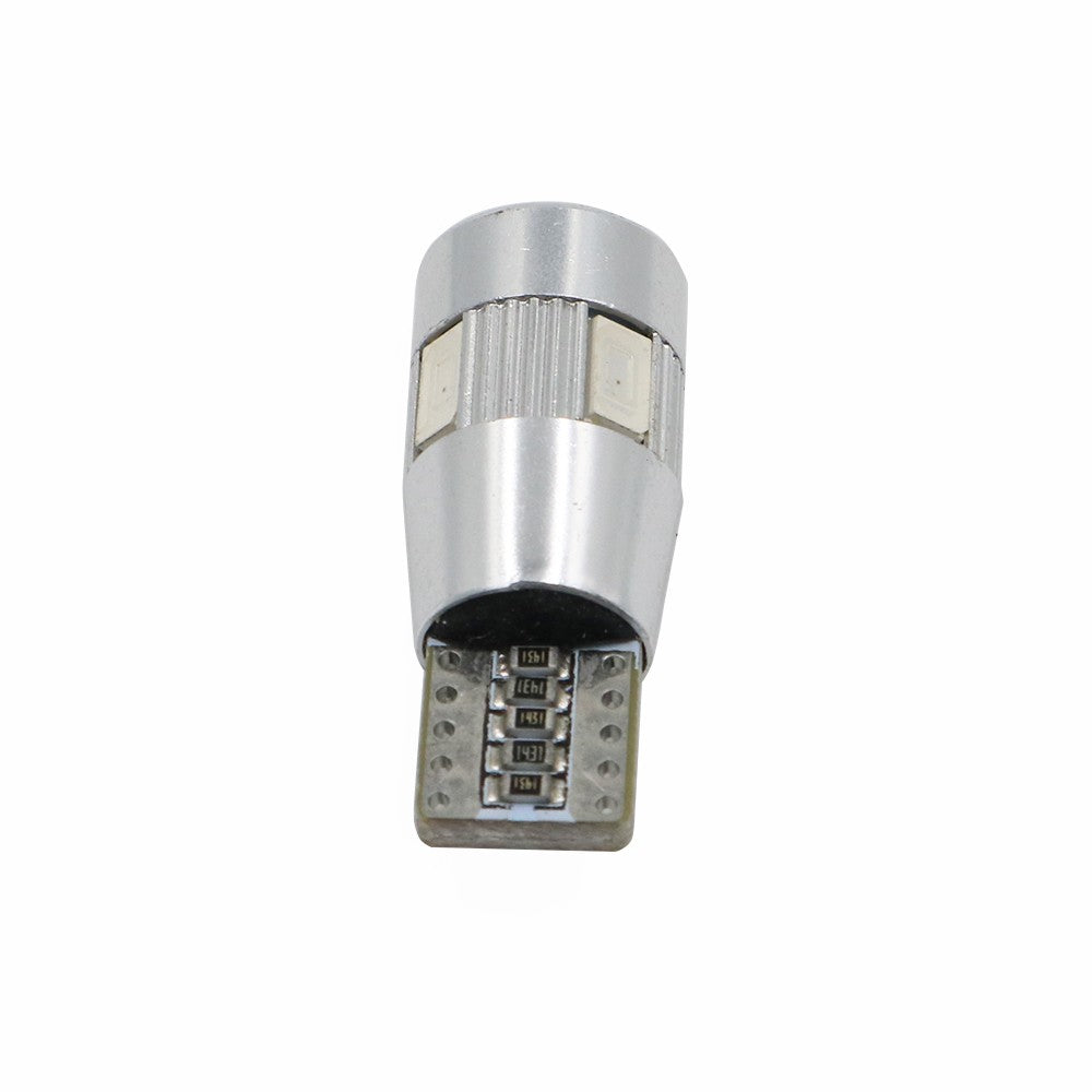Led Крушки За Габарит, Т10 W5W LED 6 SMD, Canbus, 12V, Синя Светлина