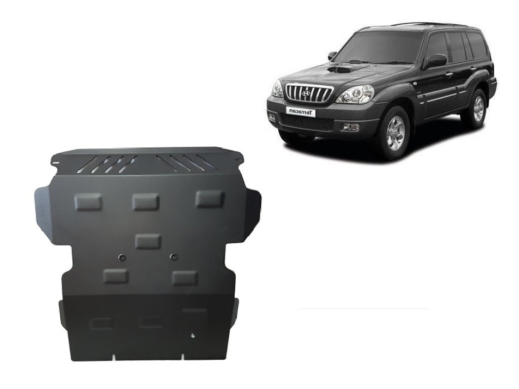 Метална кора под двигател и скоростна кутия - SCUT 10.072 за HYUNDAI TERRACAN (HP) 6.2001 - 3.2008