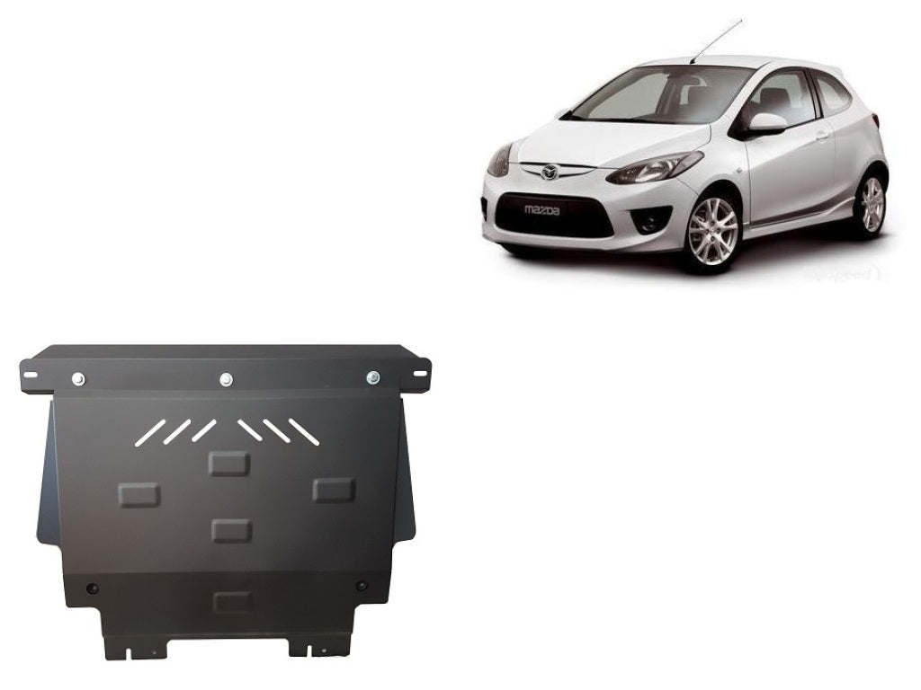 Метална кора под двигател и скоростна кутия - SCUT 13.112 за MAZDA 2 (DE) 7.2007 - 6.2015