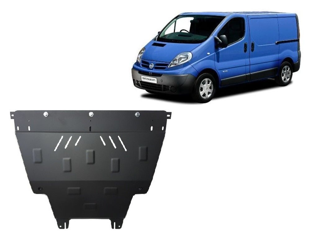 Метална кора под двигател и скоростна кутия - SCUT 17.119 за RENAULT TRAFIC II (JL) Avtobus 3.2001 - 5.2014